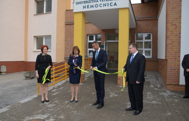 Opening of the University Veterinary Hospital