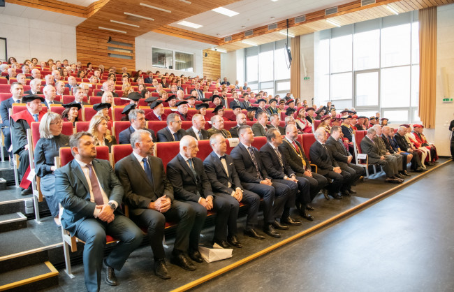 Inaugurácia rektora a prorektorov 2023