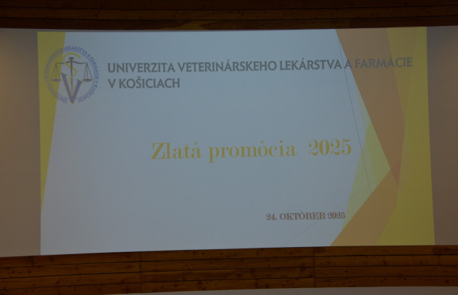 Zlatá promócia 2025