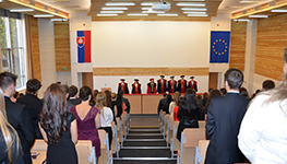 Notice to newly accepted students - Matriculation ceremony