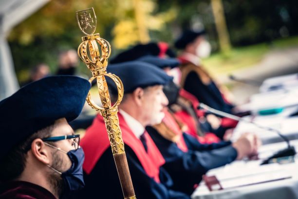 The first traditional academic celebration was non-traditional matriculation