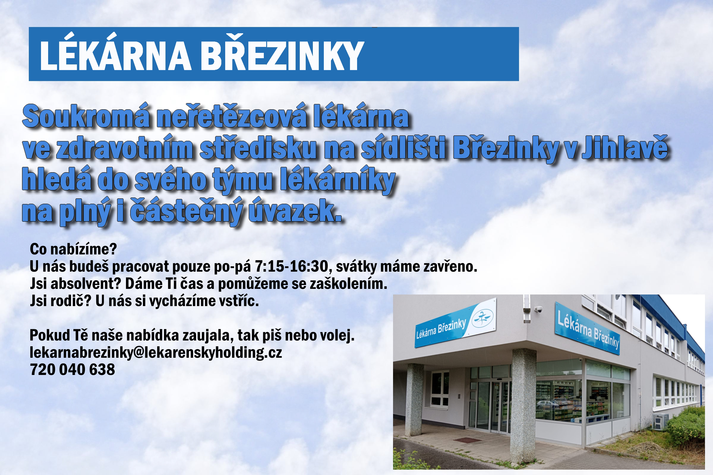 Lékárna Březinky, ČR - ŠP farmácia