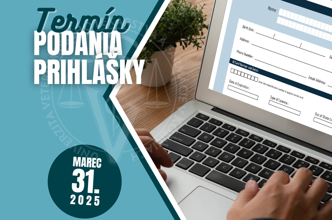 Už len do pondelka 31. marca si môžete podať prihlášku na štúdium u nás!