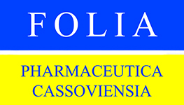 Vydávame nový časopis - FOLIA PHARMACEUTICA CASSOVIENSIA